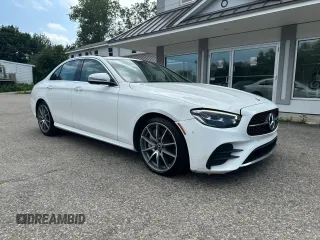 2021 Mercedes-Benz E 350 with VIN W1KZF8DB6MA969808, listed as a Copart auction lot 65294865 with 108,284 mi miles and Clean title. Bid and sale history available at DreamBid. Image 1.
