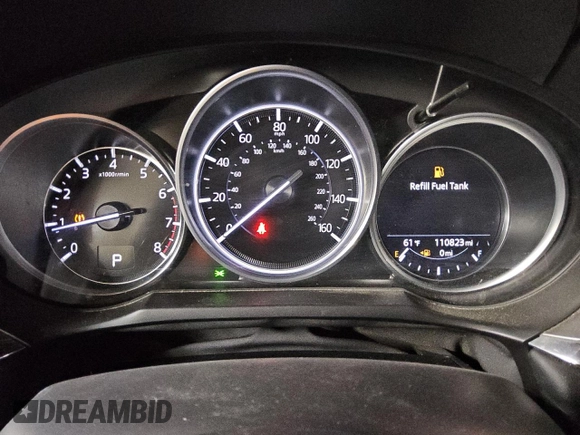 2020 Mazda 6 Sport with VIN JM1GL1UMXL1515501, listed as a Copart auction lot 48587335 with 110,823 mi miles and Clean Title. Bid and sale history available at DreamBid. Image 9.