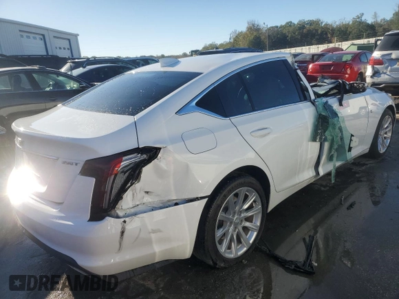 2020 Cadillac CT5 Luxury z VIN 1G6DM5RKXL0152351, wystawiony jako Copart lot #80843234 z przebiegiem 17 154 mil mil oraz Nie do naprawy • Non repairable. Historia ofert i sprzedaży dostępna na DreamBid. Obrazek 3.