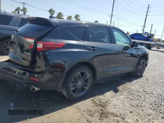 2020 Acura RDX w/A-Spec Pkg with VIN 5J8TC1H68LL016552, listed as a Copart auction lot 57531975 with 106,826 mi miles and Non repairable. Bid and sale history available at DreamBid. Image 3.