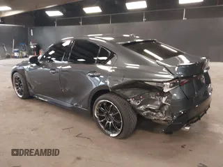 2022 Lexus IS 350 F Sport with VIN JTHGZ1E28N5023281, listed as a IAAI auction lot 41881141 with 29,040 mi miles and . Bid and sale history available at DreamBid. Image 3.
