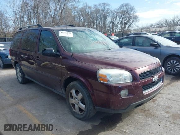 2007 Chevrolet Uplander 3LT z VIN 1GNDV33107D166599, wystawiony jako IAAI lot #41794153 z przebiegiem 179 634 mil mil oraz . Historia ofert i sprzedaży dostępna na DreamBid. Obrazek 1.