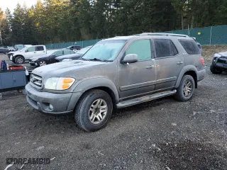 2004 Toyota Sequoia Limited with VIN 5TDZT38A84S211270, listed as a Copart auction lot 43086415 with 227,050 mi miles and Clean Title. Bid and sale history available at carsss.com. Image 1.