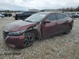 2024 Nissan Sentra SV with VIN 3N1AB8CV4RY217934, listed as a Copart auction lot 47854865 with 67,149 mi miles and Salvage Title. Bid and sale history available at carsss.com. Image 1.