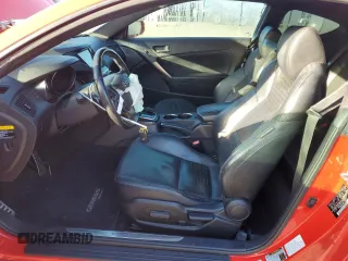 2013 Hyundai Genesis Coupe R-Spec with VIN KMHHU6KJ0DU091913, listed as a Copart auction lot 44828205 with 112,542 mi miles and Salvage title. Bid and sale history available at DreamBid. Image 7.
