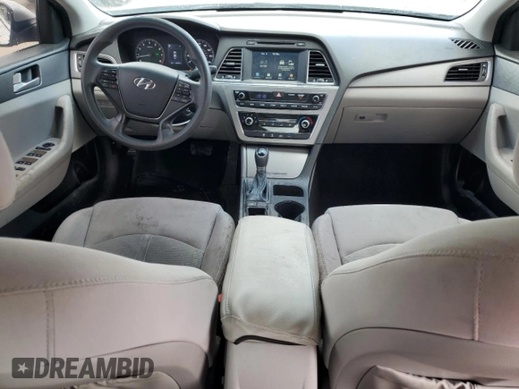 2016 Hyundai Sonata SE with VIN 5NPE24AF9GH352565, listed as a Copart auction lot 55914915 with 136,689 mi miles and Clean Title. Bid and sale history available at carsss.com. Image 8.