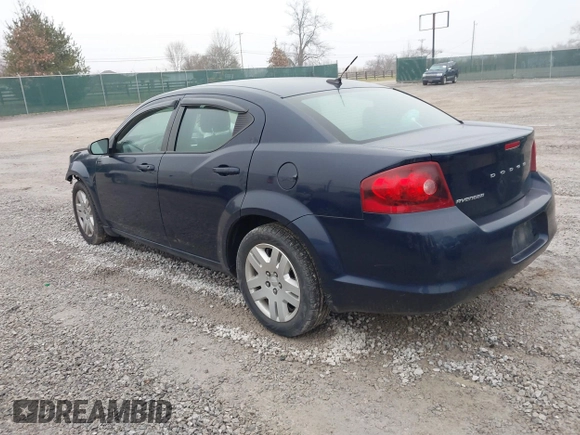 2014 Dodge Avenger SE with VIN 1C3CDZABXEN107156, listed as a IAAI auction lot 41474391 with 111,047 mi miles and . Bid and sale history available at DreamBid. Image 3.