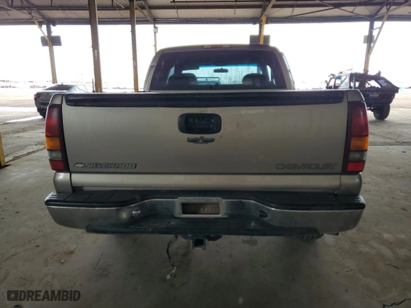 2002 Chevrolet Silverado 1500 LS with VIN 1GCEK19V82Z337728, listed as a Copart auction lot 51638925 with 0 mi miles and Salvage Title. Bid and sale history available at carsss.com. Image 6.