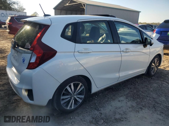 2017 Honda Fit EX-L with VIN JHMGK5H90HS006159, listed as a Copart auction lot 50351835 with Not provided miles and Salvage title. Bid and sale history available at DreamBid. Image 3.