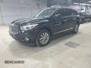 2015 Infiniti QX60 z VIN 5N1AL0MM9FC546470, wystawiony jako Copart lot #53526705 z przebiegiem 43 492 mil mil oraz Szkoda całkowita • Salvage title. Historia ofert i sprzedaży dostępna na DreamBid. Obrazek 1.