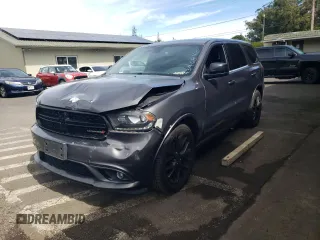 2016 Dodge Durango SXT with VIN 1C4RDHAGXGC446400, listed as a Copart auction lot 43468425 with 102,287 mi miles and Clean Title. Bid and sale history available at DreamBid. Image 1.