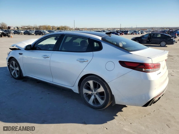 2017 Kia Optima SX with VIN 5XXGW4L26HG125886, listed as a Copart auction lot 85826894 with 127,694 mi miles and Salvage Title. Bid and sale history available at carsss.com. Image 2.