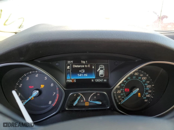 2012 Ford Focus Titanium with VIN 1FAHP3J22CL329081, listed as a Copart auction lot 87193154 with 126,347 mi miles and Salvage Title. Bid and sale history available at carsss.com. Image 9.