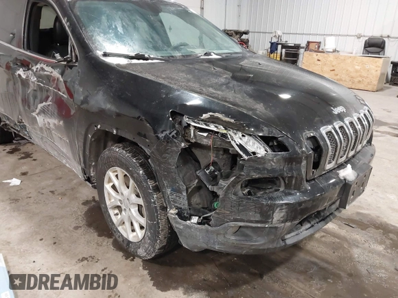 2018 Jeep Cherokee Latitude Plus with VIN 1C4PJMLB2JD531064, listed as a IAAI auction lot 41539824 with 197,548 mi miles. Bid and sale history available at carsss.com. Image 6.