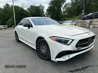 2023 Mercedes-Benz CLS 450 with VIN W1K2J5KB8PA111309, listed as a Copart auction lot 60275335 with 48,879 mi miles and Clean title. Bid and sale history available at DreamBid. Image 4.