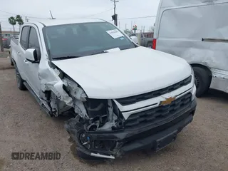 2021 Chevrolet Colorado 2WD Work Truck z VIN 1GCGSBEA2M1184525, wystawiony jako IAAI lot #41555605 z przebiegiem 35 847 mil mil oraz . Historia ofert i sprzedaży dostępna na DreamBid. Obrazek 1.