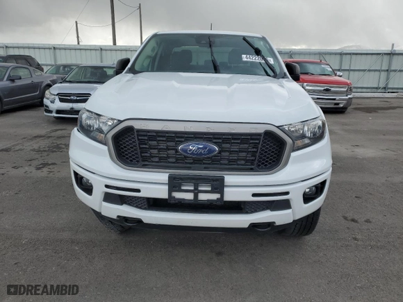 2022 Ford Ranger XL with VIN 1FTER4FHXNLD06340, listed as a Copart auction lot 44222065 with 42,146 mi miles and Salvage Title. Bid and sale history available at carsss.com. Image 5.