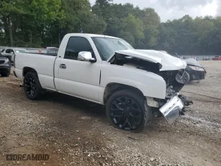 2004 Chevrolet Silverado 1500 LS with VIN 1GCEC14V84Z108022, listed as a Copart auction lot 73192974 with 161,919 mi miles and Salvage Title. Bid and sale history available at carsss.com. Image 4.