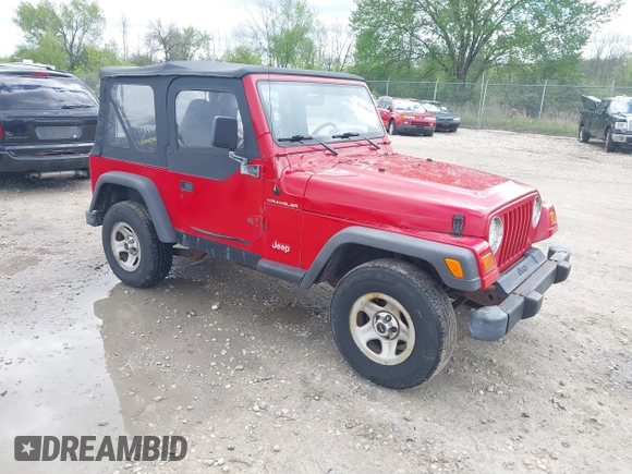 1998 Jeep Wrangler SE with VIN 1J4FY29P2WP766420, listed as a IAAI auction lot 42318624 with 200,129 mi miles and . Bid and sale history available at DreamBid. Image 1.