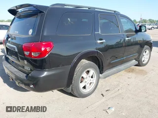 2008 Toyota Sequoia Ltd with VIN 5TDZY68A28S011655, listed as a IAAI auction lot 42010093 with 356,580 mi miles. Bid and sale history available at carsss.com. Image 4.