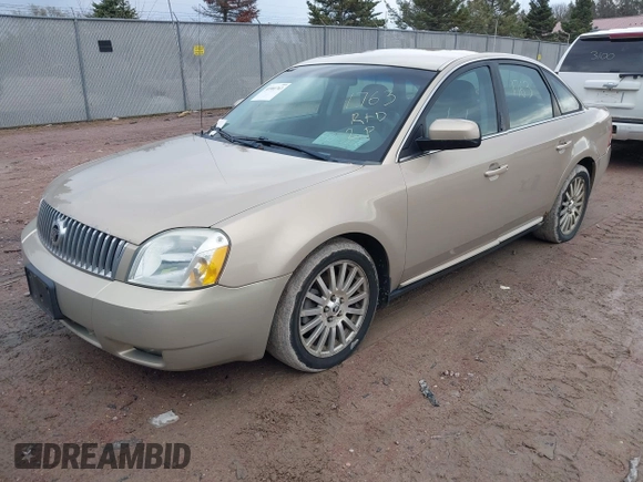 2007 Mercury Montego Premier with VIN 1MEHM42147G602808, listed as a IAAI auction lot 41981763 with 193,096 mi miles and . Bid and sale history available at DreamBid. Image 2.