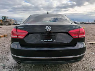 2015 Volkswagen Passat 1.8T Sport with VIN 1VWBT7A36FC021781, listed as a Copart auction lot 85347624 with 165,888 mi miles and Salvage Title. Bid and sale history available at carsss.com. Image 6.
