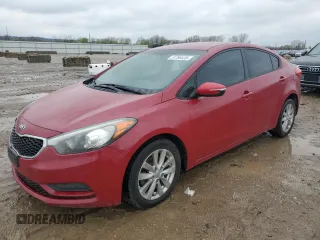 2014 Kia Forte LX with VIN KNAFX4A60E5097398, listed as a Copart auction lot 51786435 with 184,205 mi miles and Salvage Title. Bid and sale history available at carsss.com. Image 1.