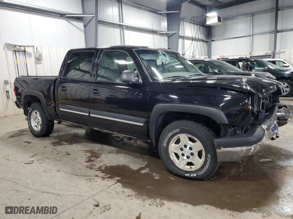 2005 Chevrolet Silverado 1500 LS with VIN 2GCEK13T251106134, listed as a Copart auction lot 52896995 with 160,423 mi miles and Salvage Title. Bid and sale history available at carsss.com. Image 4.