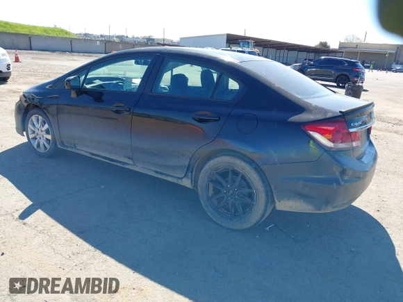 2015 Honda Civic Sedan LX with VIN 19XFB2F53FE207050, listed as a IAAI auction lot 41874318 with 217,600 mi miles. Bid and sale history available at carsss.com. Image 3.