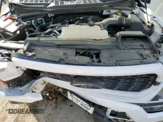 2023 Ford F-150 XL with VIN 1FTEX1EP8PKF69707, listed as a Copart auction lot 53138065 with 18,816 mi miles and Salvage title. Bid and sale history available at DreamBid. Image 12.