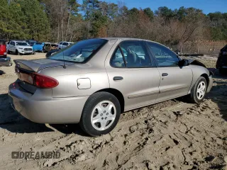 2003 Chevrolet Cavalier LS with VIN 1G1JF52F537235144, listed as a Copart auction lot 81779784 with 148,610 mi miles and Salvage Title. Bid and sale history available at carsss.com. Image 3.