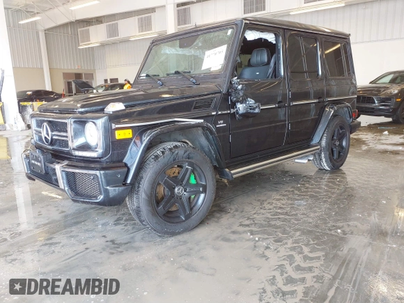 2014 Mercedes-Benz G 63 AMG with VIN WDCYC7DF5EX225170, listed as a IAAI auction lot 41770705 with 63,834 mi miles and . Bid and sale history available at DreamBid. Image 2.