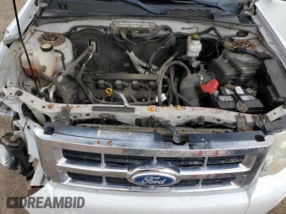 2011 Ford Escape XLS with VIN 1FMCU9C77BKB79526, listed as a Copart auction lot 54004025 with 180,554 mi miles and Clean title. Bid and sale history available at DreamBid. Image 12.
