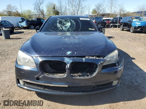 2011 BMW 7 Series 750i xDrive с VIN WBAKC6C59BC394610, выставлен на аукционе Copart как лот 52459035 с пробегом 171 581 миль миль и Списание • Salvage title. История ставок и продаж доступна на DreamBid. Изображение 5.