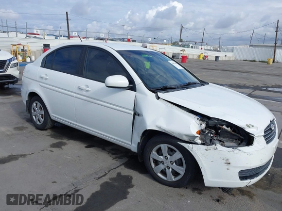2011 Hyundai Accent GLS with VIN KMHCN4ACXBU619503, listed as a IAAI auction lot 42047496 with 131,135 mi miles. Bid and sale history available at carsss.com. Image 1.