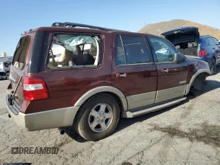2008 Ford Expedition Eddie Bauer with VIN 1FMFU18588LA49568, listed as a Copart auction lot 61217755 with 126,846 mi miles and Salvage title. Bid and sale history available at DreamBid. Image 3.