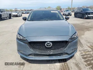 2021 Mazda 6 Carbon Edition with VIN JM1GL1WY7M1602094, listed as a Copart auction lot 50525895 with 15,214 mi miles and Salvage Title. Bid and sale history available at DreamBid. Image 5.