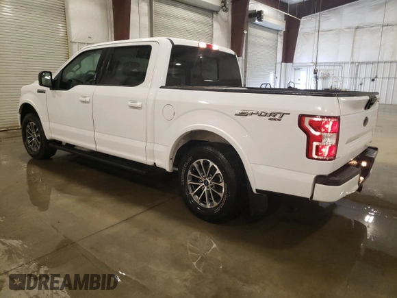 2020 Ford F-150 XL with VIN 1FTEW1EP7LKD90569, listed as a Copart auction lot 53040155 with 49,708 mi miles and Salvage Title. Bid and sale history available at DreamBid. Image 2.