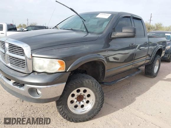 2004 Dodge 2500 SLT with VIN 3D3KU28D24G102876, listed as a IAAI auction lot 41890858 with 186,470 mi miles. Bid and sale history available at carsss.com. Image 2.