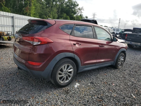 2016 Hyundai Tucson SE with VIN KM8J23A44GU208317, listed as a Copart auction lot 59111444 with 162,425 mi miles and Salvage Title. Bid and sale history available at carsss.com. Image 3.