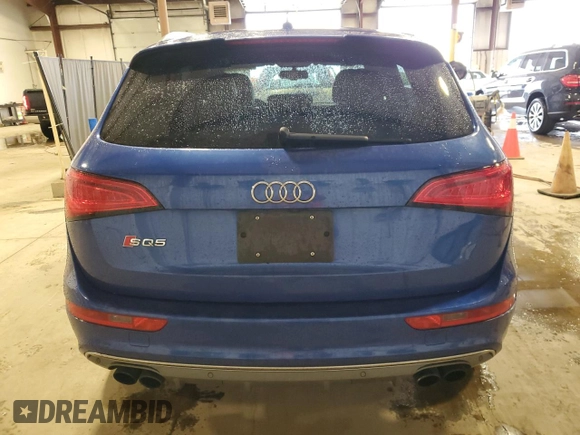 2016 Audi SQ5 Premium Plus with VIN WA1CCAFPXGA060901, listed as a Copart auction lot 58714495 with 64,021 mi miles and Salvage title. Bid and sale history available at DreamBid. Image 6.