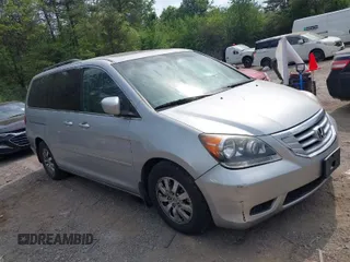 2010 Honda Odyssey EX-L with VIN 5FNRL3H72AB096783, listed as a IAAI auction lot 42083084 with 1 mi miles. Bid and sale history available at carsss.com. Image 1.