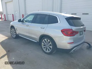 2018 BMW X3 xDrive30i with VIN 5UXTR9C51JLD61754, listed as a IAAI auction lot 41775727 with 40,778 mi miles and . Bid and sale history available at DreamBid. Image 3.