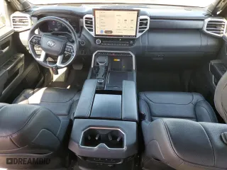 2024 Toyota Tundra 4WD Platinum with VIN 5TFNA5DB5RX152811, listed as a Copart auction lot 46253425 with 22,776 mi miles and Salvage Title. Bid and sale history available at carsss.com. Image 8.