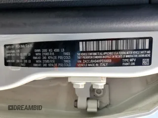 2017 Jeep Renegade Sport with VIN ZACCJBAB4HPE69958, listed as a Copart auction lot 55255765 with 176,239 mi miles and Clean Title. Bid and sale history available at carsss.com. Image 12.