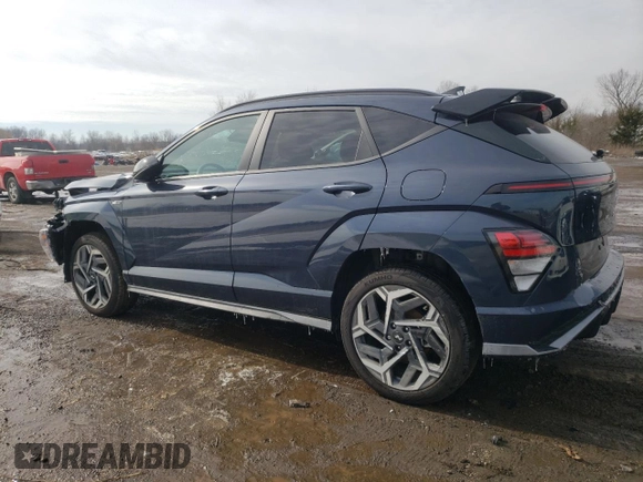 2024 Hyundai Kona N Line с VIN KM8HACA31RU089671, выставлен на аукционе Copart как лот 45504435 с пробегом 3 791 миль миль и Списание • Salvage title. История ставок и продаж доступна на DreamBid. Изображение 2.