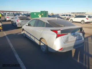 2019 Toyota Prius L Eco with VIN JTDKARFU3K3090363, listed as a IAAI auction lot 40858003 with 22,405 mi miles. Bid and sale history available at carsss.com. Image 3.