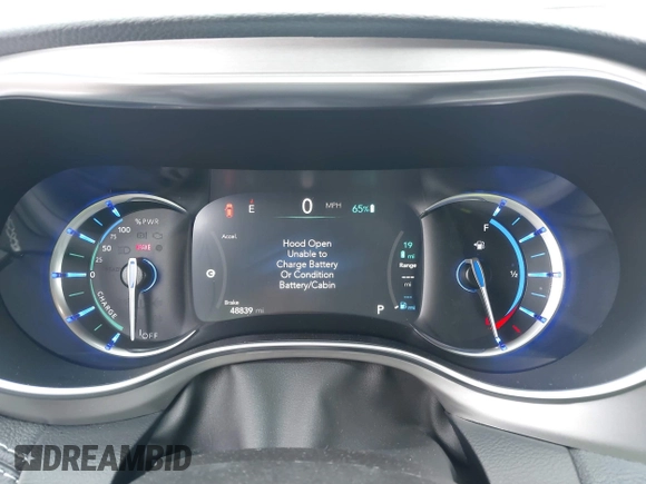 2022 Chrysler Pacifica Hybrid Limited with VIN 2C4RC1S74NR212475, listed as a IAAI auction lot 42264228 with 48,839 mi miles and . Bid and sale history available at DreamBid. Image 7.