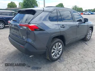 2025 Toyota RAV4 XLE Premium with VIN 2T3A1RFVXSC509876, listed as a IAAI auction lot 42298931 with 3,203 mi miles and . Bid and sale history available at DreamBid. Image 4.