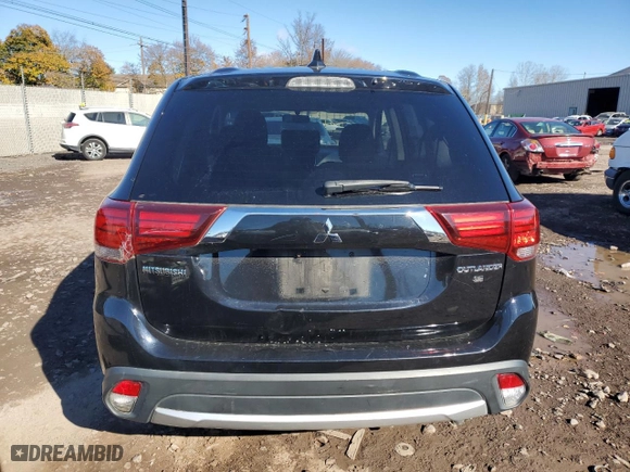 2018 Mitsubishi Outlander SE with VIN JA4AD3A36JZ065333, listed as a Copart auction lot 45529575 with 74,624 mi miles and Clean Title. Bid and sale history available at carsss.com. Image 6.
